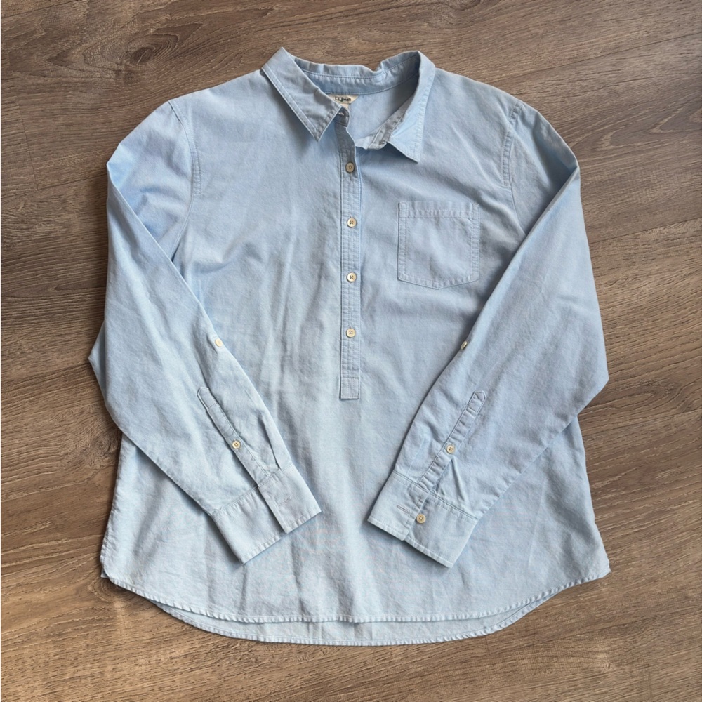 L.L. Bean Organic Cotton Popover